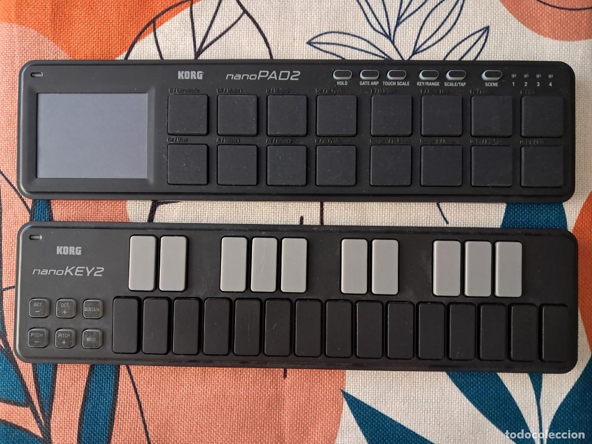 Instrumentos musicales: Korg NanoKEY2 y NanoPAD2 Controladores MIDI