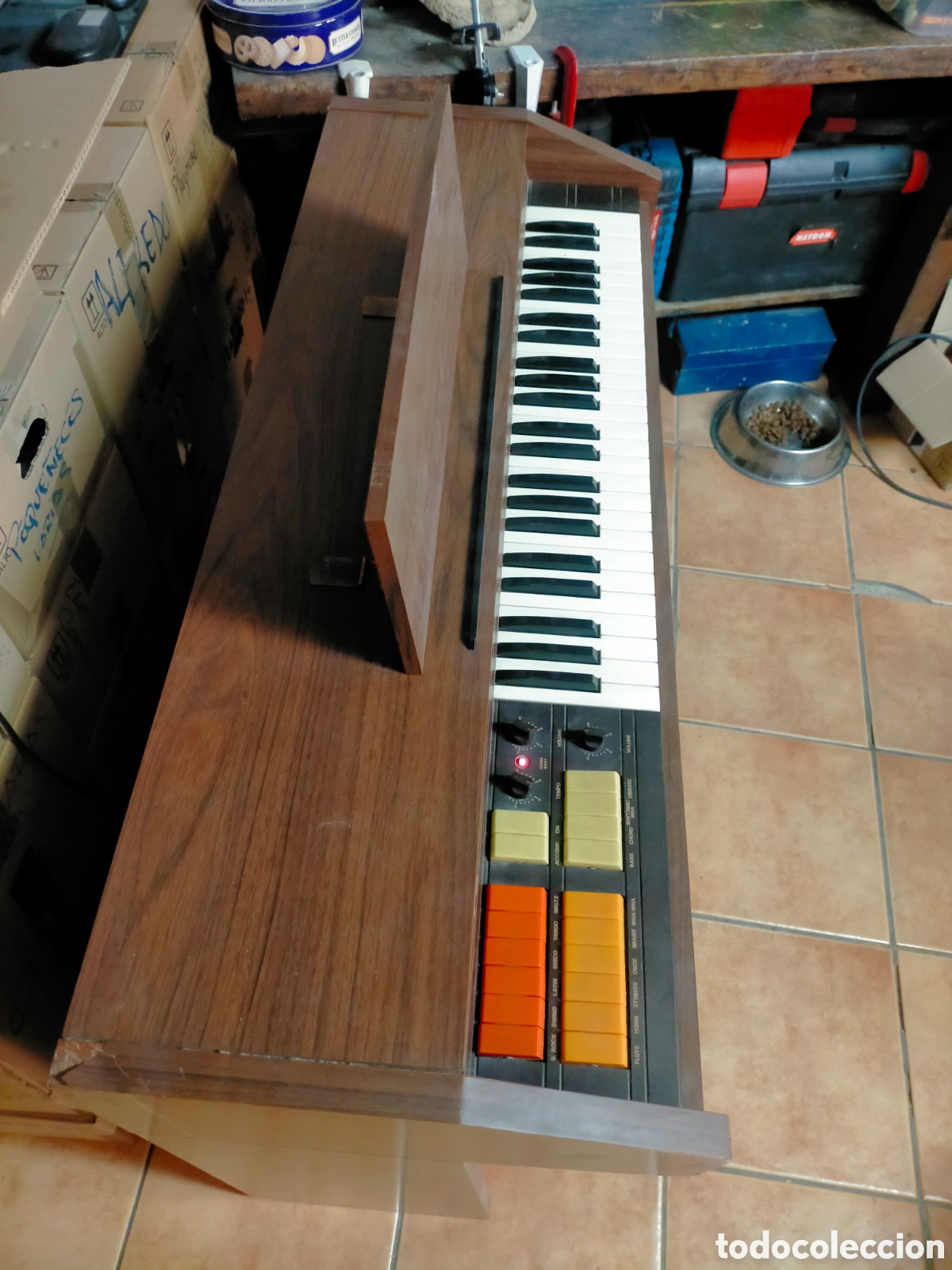 Instrumentos musicales: ORGANO ELECTRONICO ANTONELLI. JOC - Foto 4