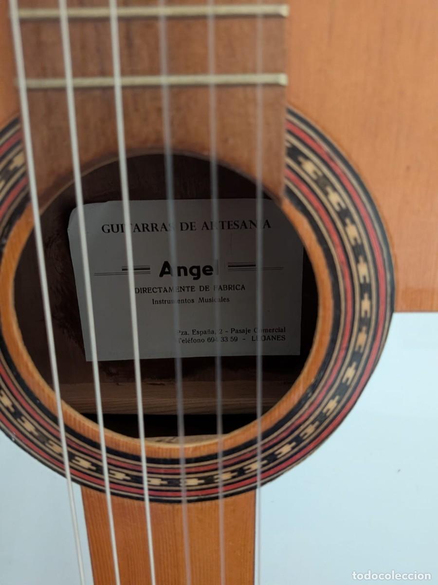 Instrumentos musicales: Guitarra espa&ntilde;ola de estudio. Finales d&eacute;cada 1980-1990.