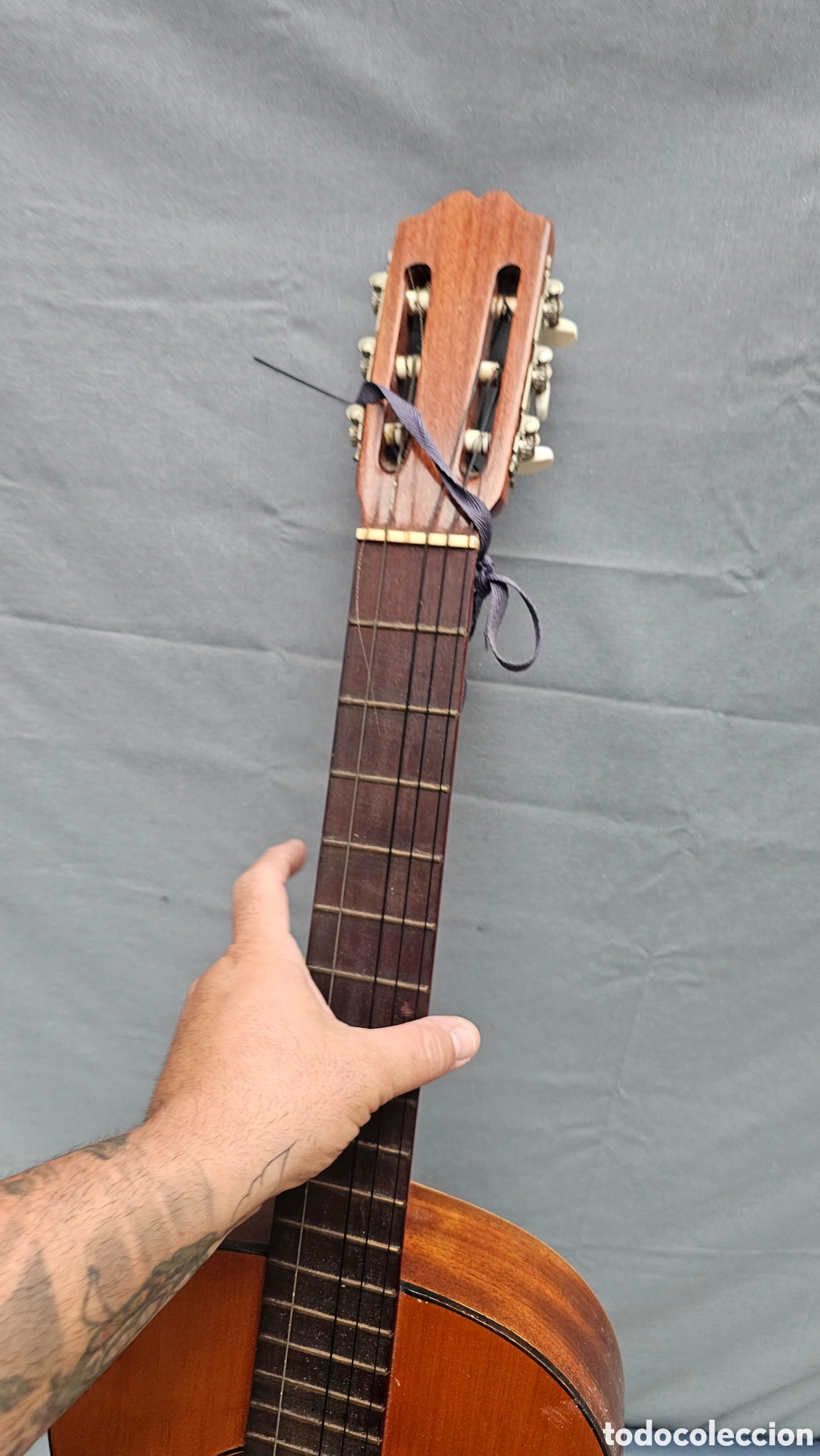 Instrumentos musicales: Guitarra espa&ntilde;ola vintage - Foto 7