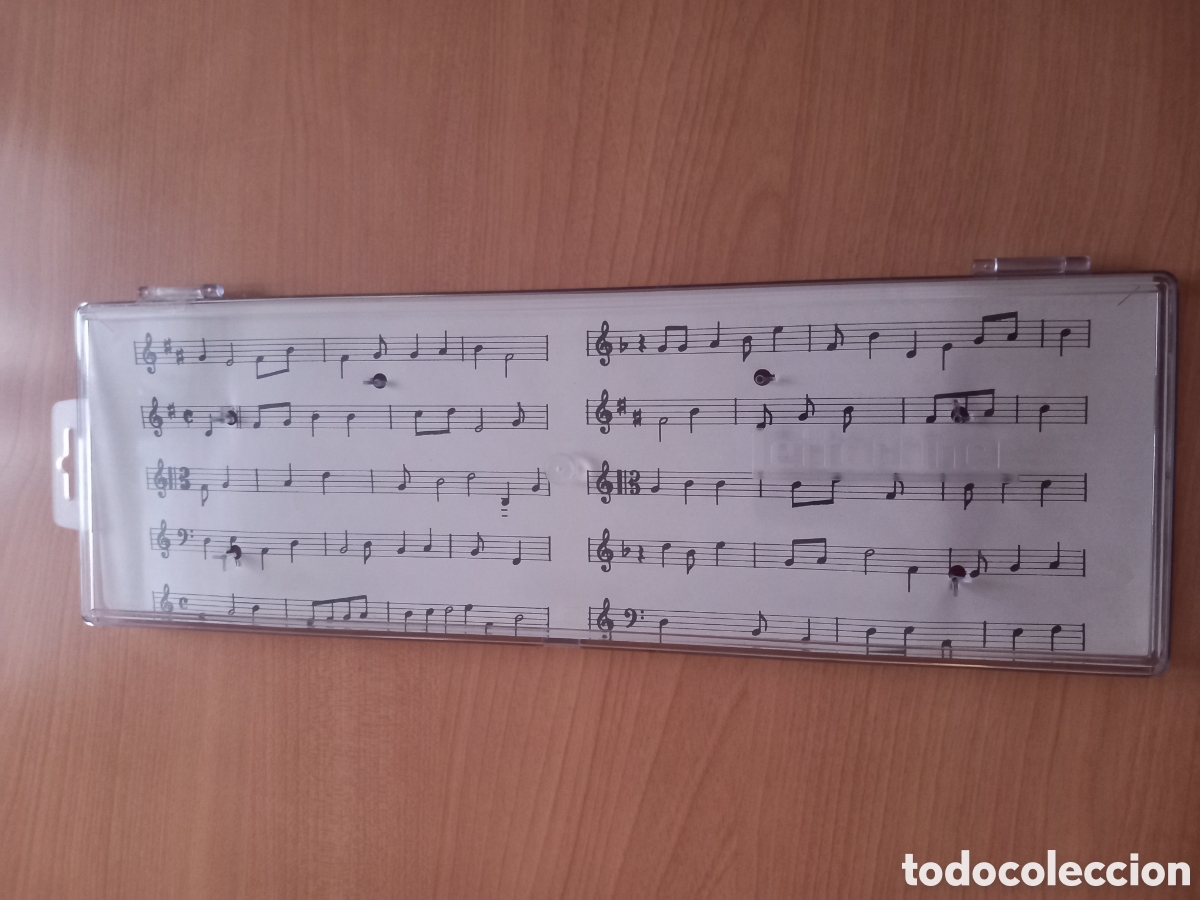 Instrumentos musicales: Letter Liner Musicus. Plantilla para escribir musica