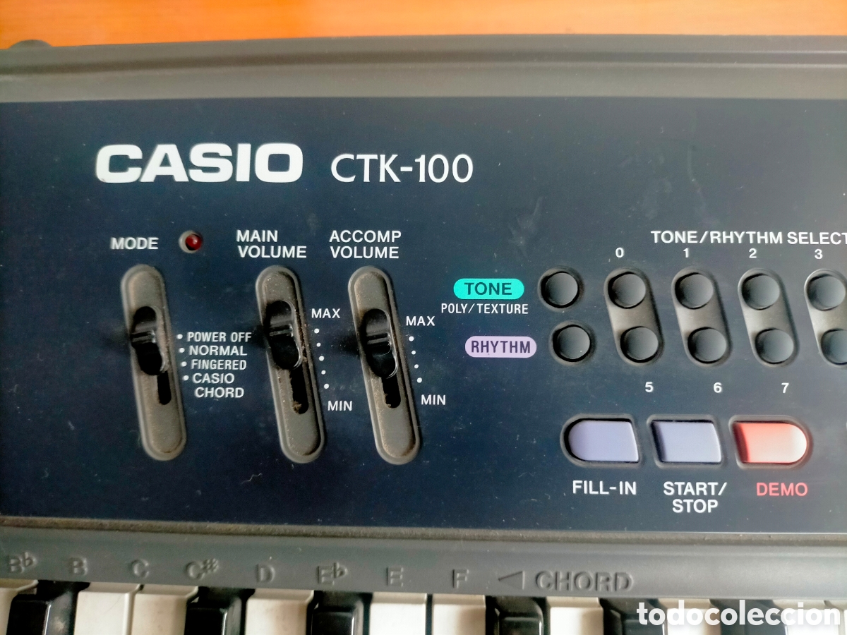 Instrumentos musicales: TECLADO ELECTRONICO CASIO CTK 1OO - Foto 3