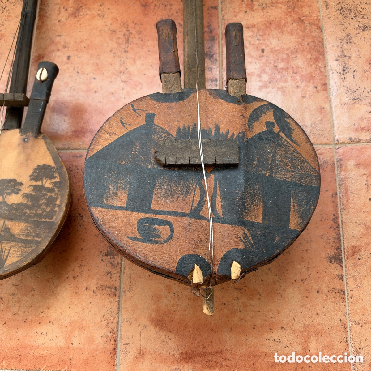 Instrumentos musicales: 2 Koras africanas antiguas - Foto 2