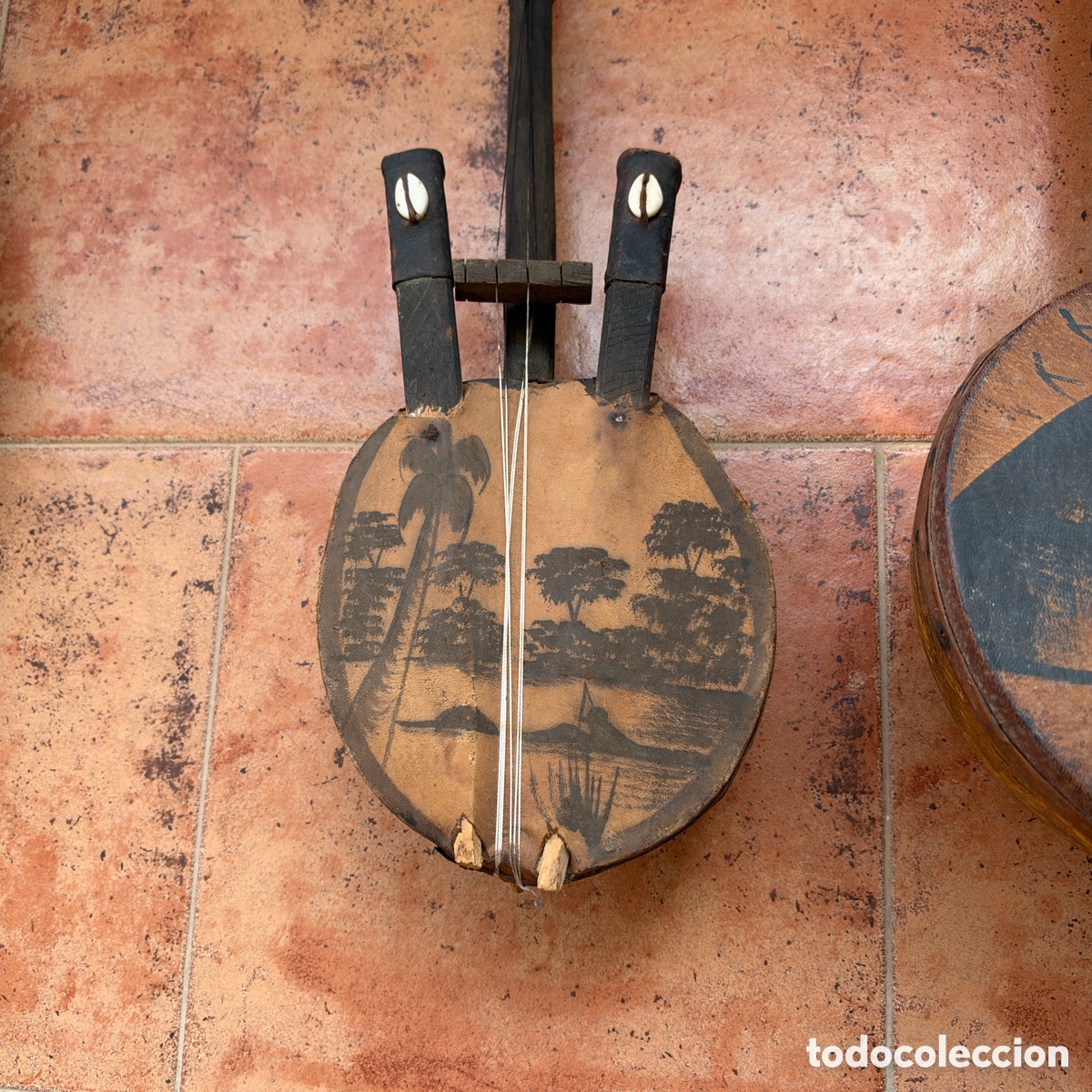 Instrumentos musicales: 2 Koras africanas antiguas - Foto 3