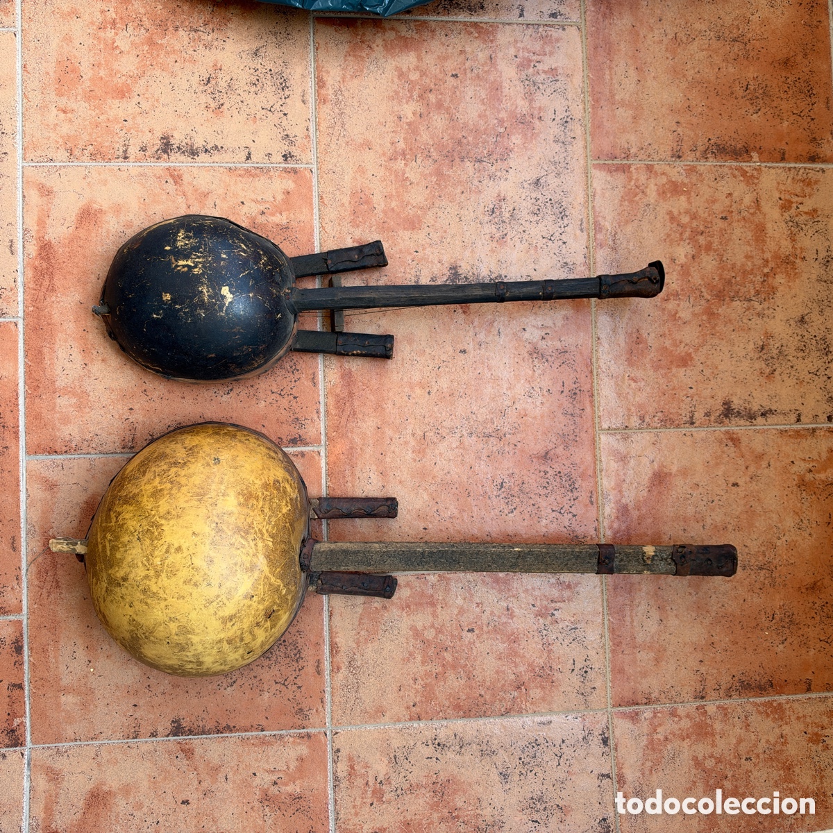 Instrumentos musicales: 2 Koras africanas antiguas - Foto 4