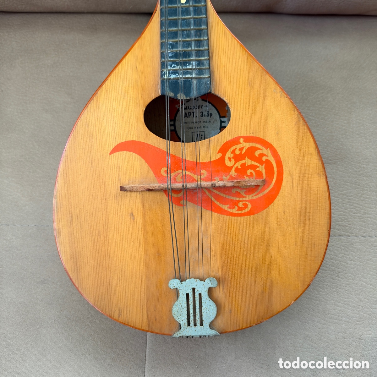 Instrumentos musicales: Mandolina Lunacharsky URSS - Foto 2