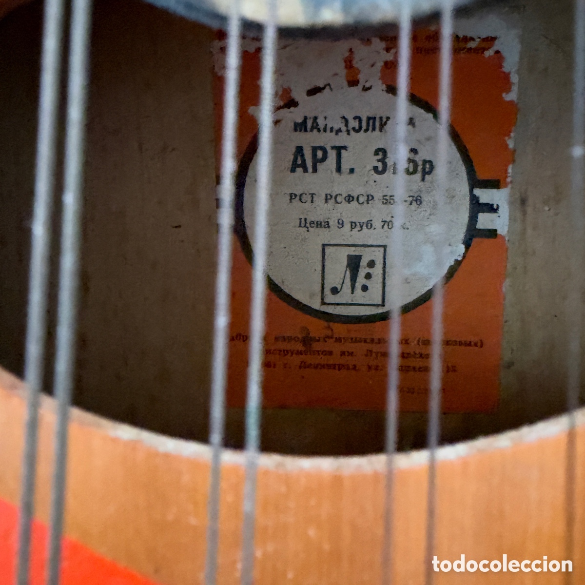 Instrumentos musicales: Mandolina Lunacharsky URSS - Foto 3
