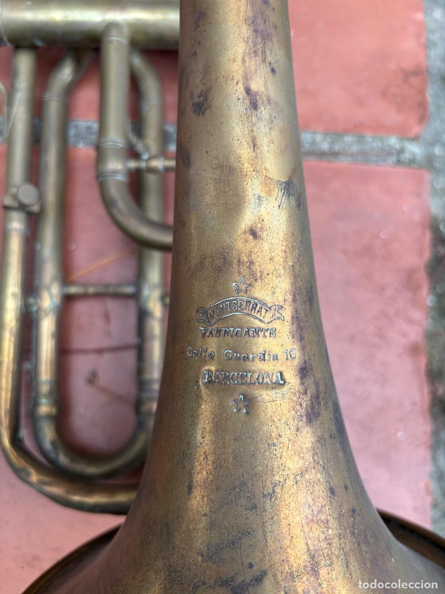 Instrumentos musicales: Tromb&oacute;n de cilindros antiguo - Foto 3