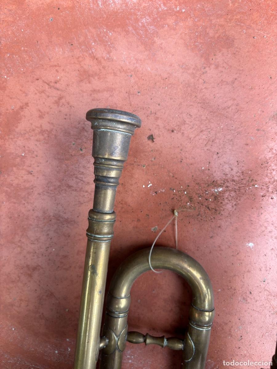 Instrumentos musicales: Tromb&oacute;n de cilindros antiguo - Foto 4