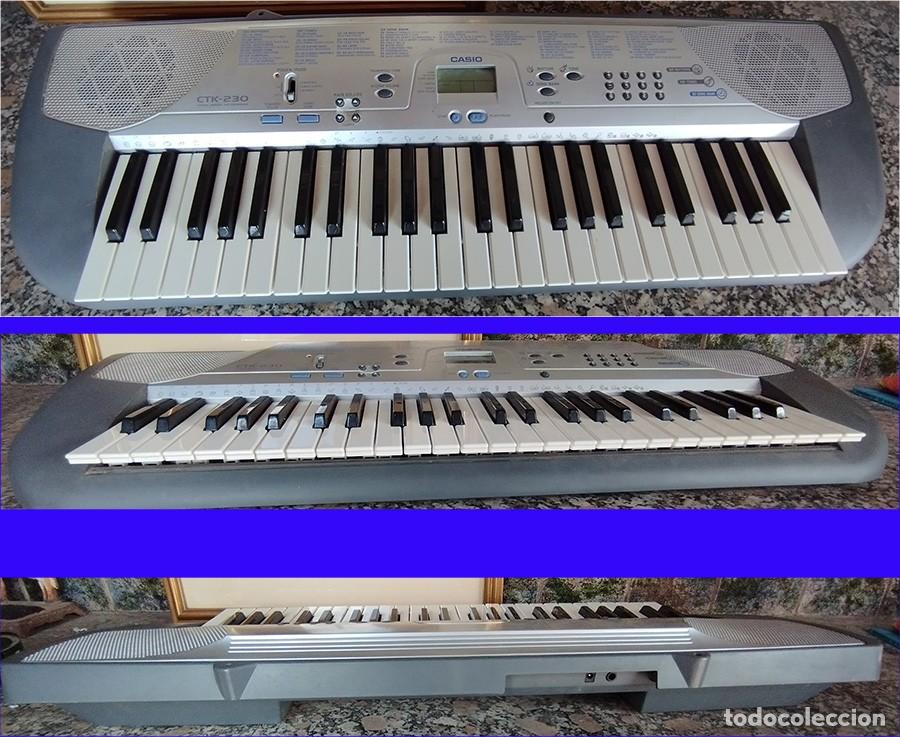 Instruments Musicaux: TECLADO CASIO CTK-230 ESPECIFICACIONES: 49 TECLAS EST&Aacute;NDAR; POLIFON&Iacute;A DE 12 NOTAS (M&Aacute;X.) 100 TONOS;