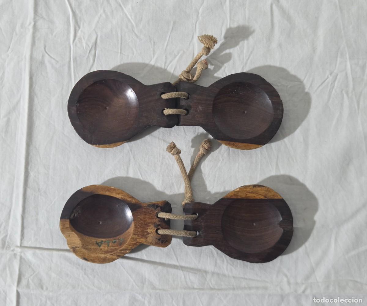 Instrumentos musicales: Casta&ntilde;uelas en madera de palisandro - Foto 6
