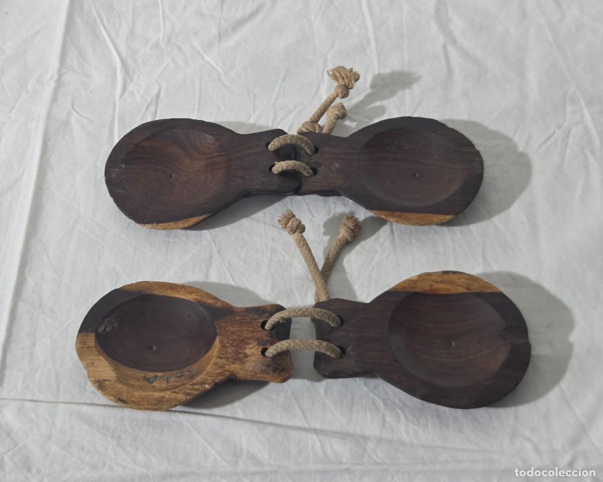 Instrumentos musicales: Casta&ntilde;uelas en madera de palisandro - Foto 7