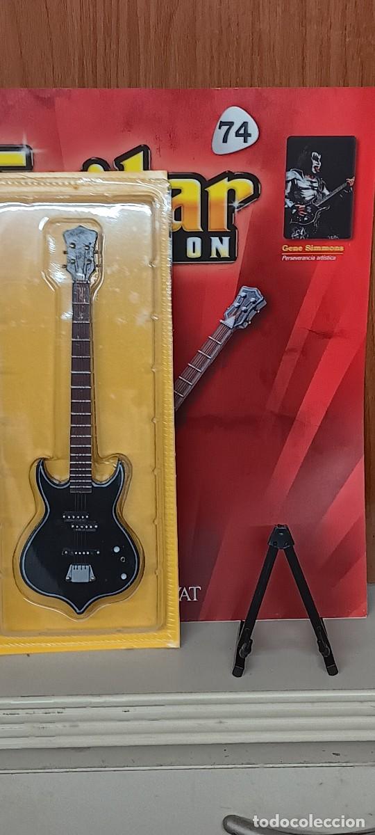 Instrumentos Musicais: GUITARRA GENE SIMMONS n&ordm;74 COLECION GUITARRAS SALVAT