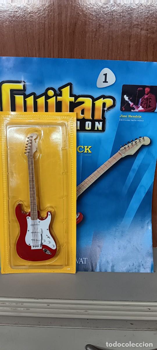 Instrumentos Musicais: GUITARRA JIMI HENDRIX n&ordm;01 COLECION GUITARRAS SALVAT