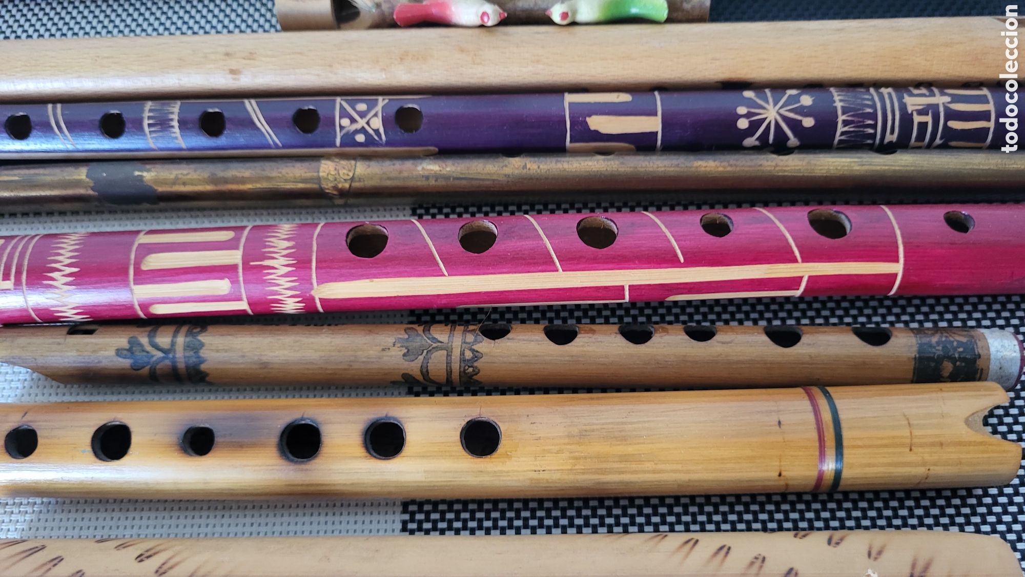 Instrumentos musicales: Lote de varias flautas - Foto 2