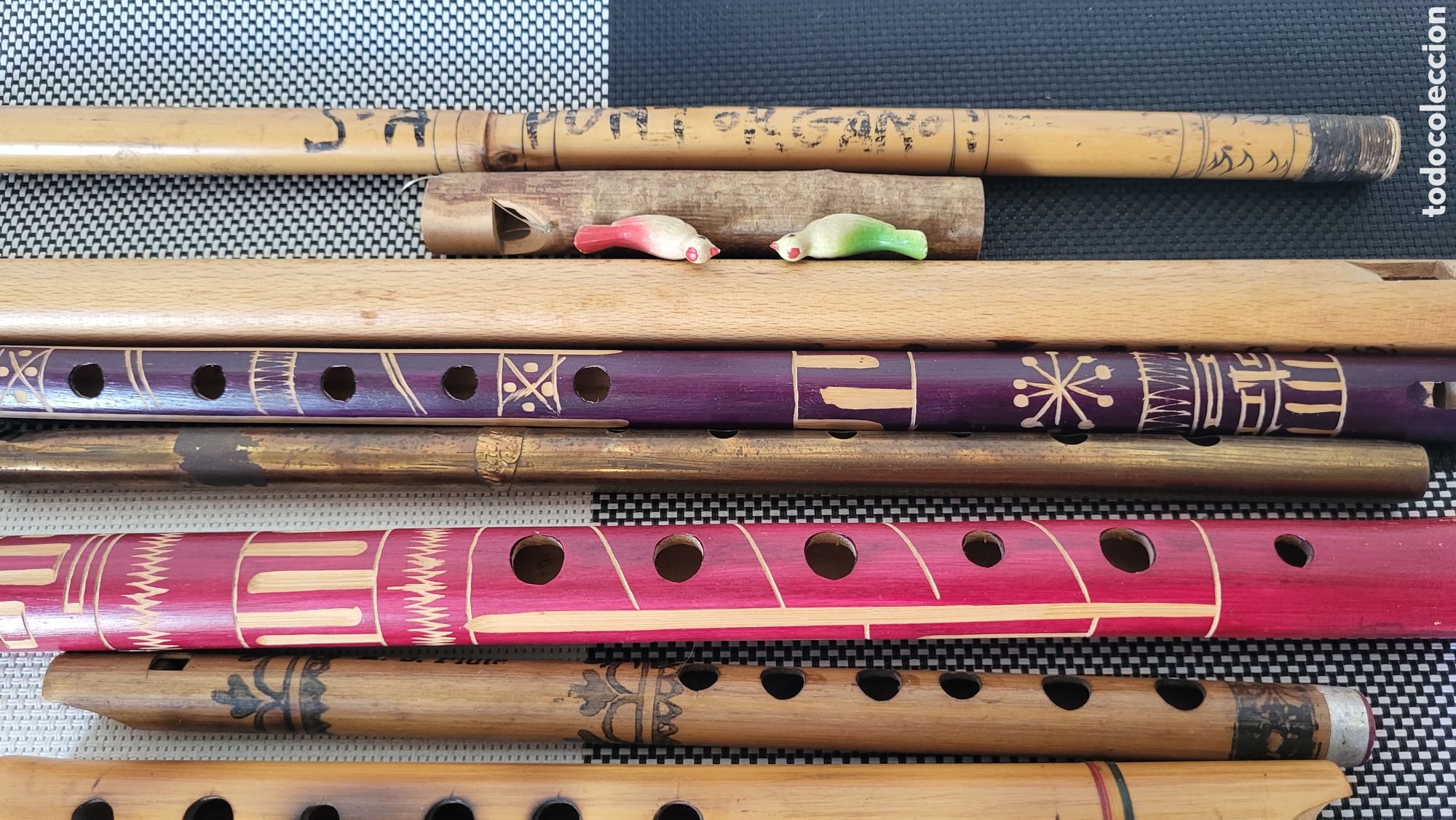 Instrumentos musicales: Lote de varias flautas - Foto 3