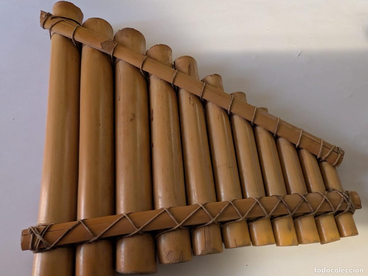 Instruments Musicaux: Zampo&ntilde;a Andina Artesanal 11 Tubos Tradicional