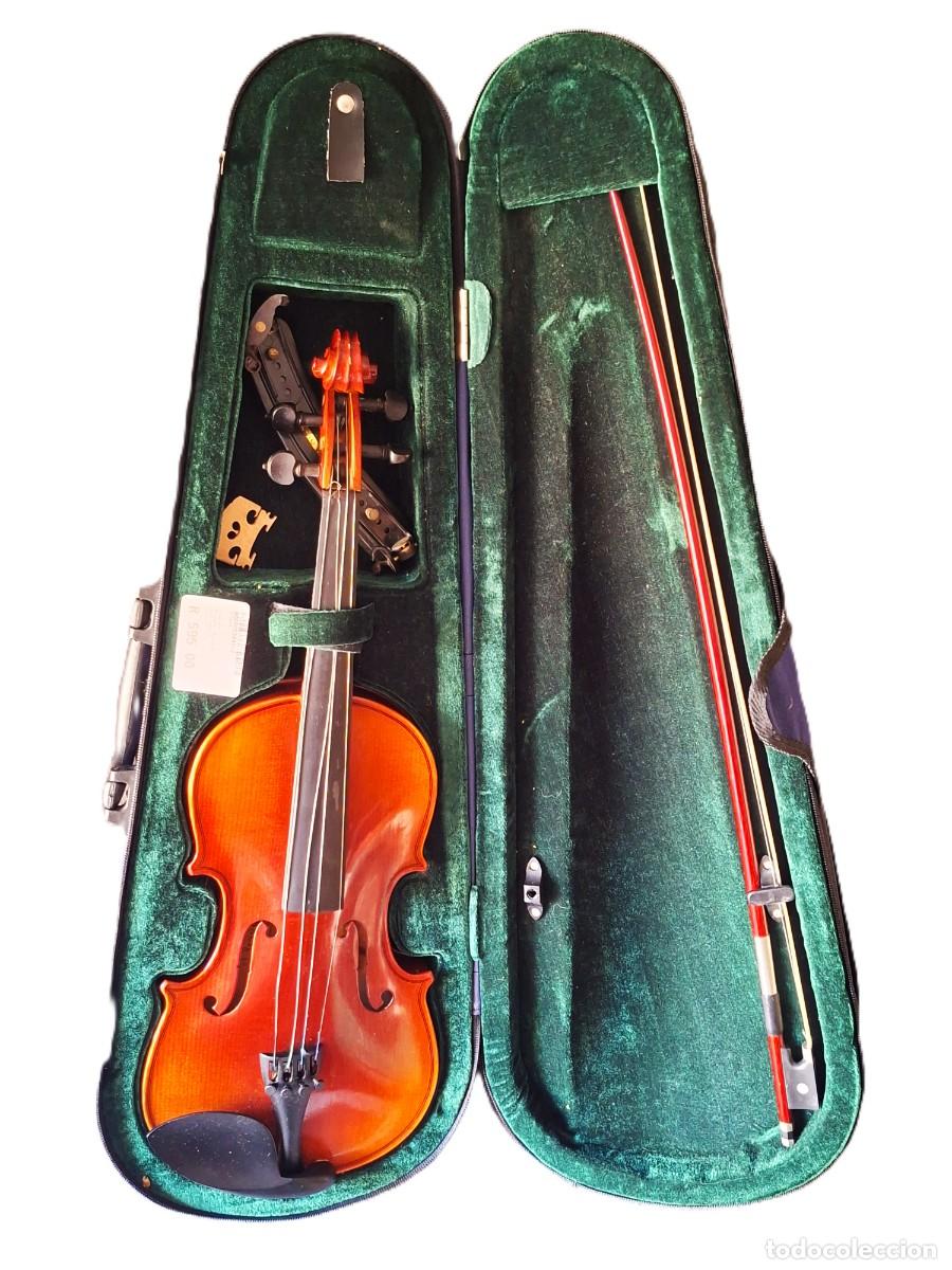 Instrumentos musicales: VIOLIN ANTIGUO CON ESTUCHE - Foto 1