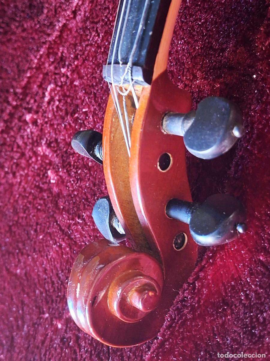 Instrumentos musicales: VIOLIN ANTIGUO CON ESTUCHE - Foto 12