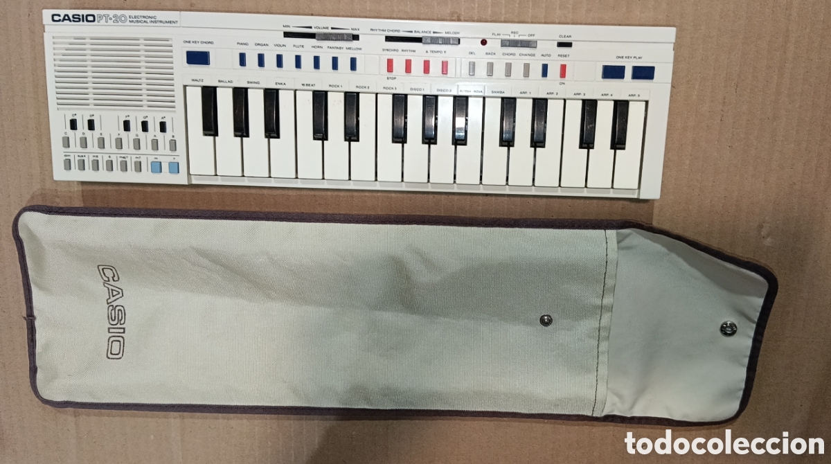 Instrumentos Musicais: CASIO PT 20 CON FUNDA FUNCIONANDO