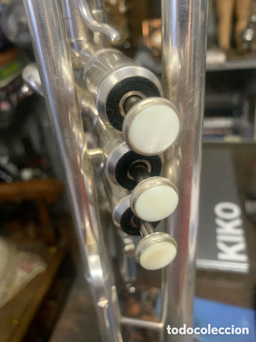 Instrumentos musicales: TROMPETA J.MICHAEL KL 0393 PLATEADA - Foto 2