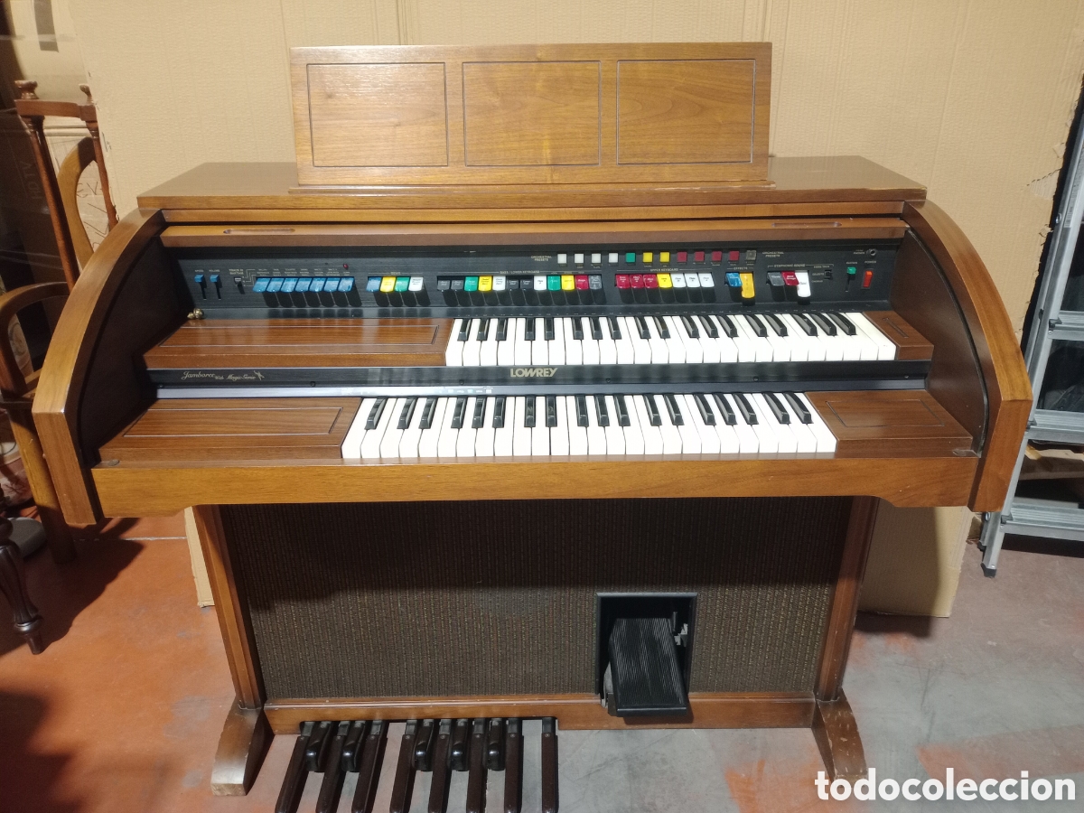 Instrumentos musicales: Organo el&eacute;ctrico clasico - Foto 4