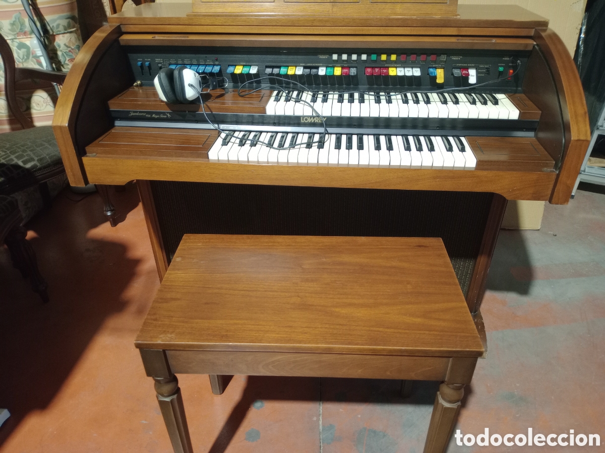 Instrumentos musicales: Organo el&eacute;ctrico clasico - Foto 5