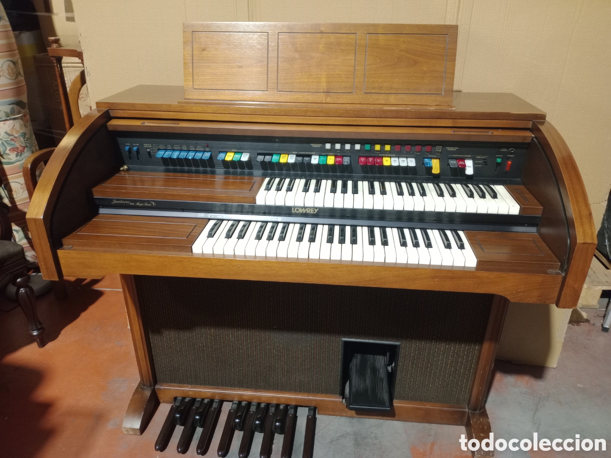 Instrumentos musicales: Organo el&eacute;ctrico clasico
