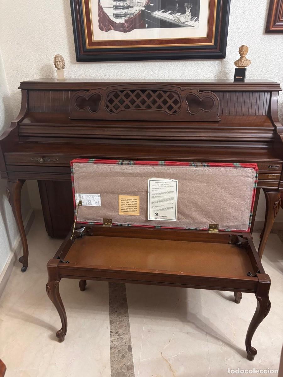 Instrumentos musicales: Piano de madera Kimball - Foto 5