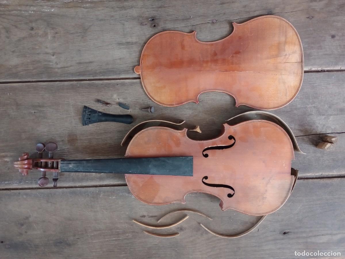 Instrumentos musicales: Copia Stradivarius por M. Chapuis &agrave; Lyon, 3/4