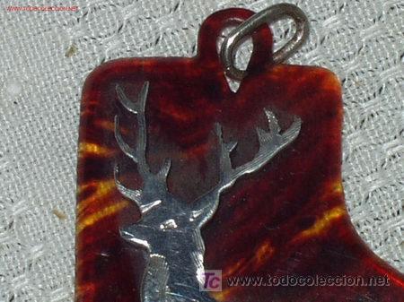 Joyeria: COLGANTE EN PLATA LABRADA Y CAREY - Foto 3