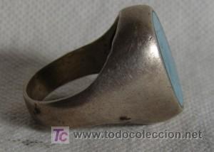 Joyeria: ANILLO ANTIGUO DE PLATA - Foto 2