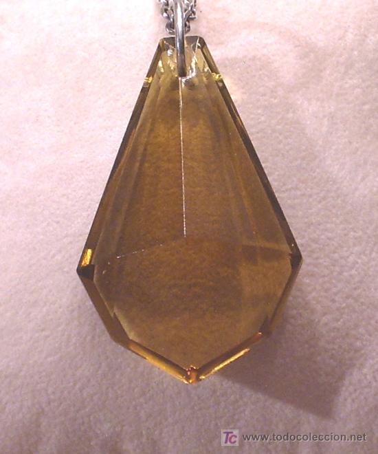 Joyeria: Colgante con crital antiguo y plata - Foto 1