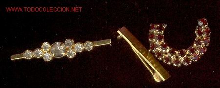 Joyeria: 2 agujas bisuteria antiguas - Foto 1