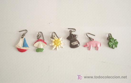 Joaillerie: Seis pendientes para ni&ntilde;a. Principios siglo XX.