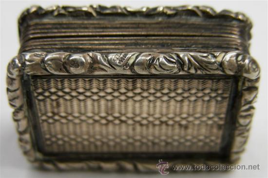 Joyeria: VINAGRETTE DE 1880 PLATA CON SUS MARCAS - Foto 6