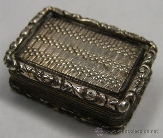 Joyeria: VINAGRETTE DE 1880 PLATA CON SUS MARCAS - Foto 7