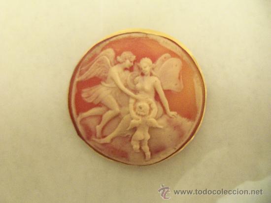 Joyeria: Camafeo antiguo montado en oro - Foto 1