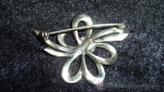 Joyeria: Antiguo broche en plata 800. Con circonitas?? - Foto 2