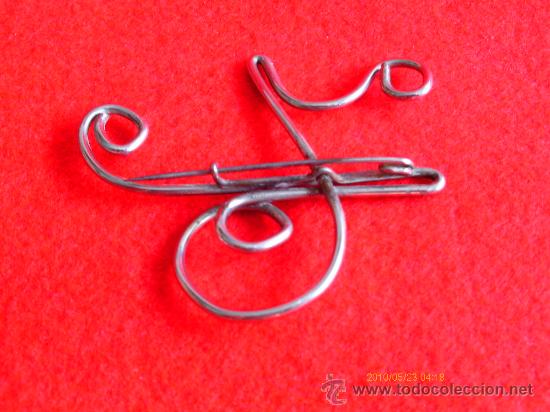 Joyeria: BROCHE ALFILER DE PLATA. CIRCA 1900 - Foto 2