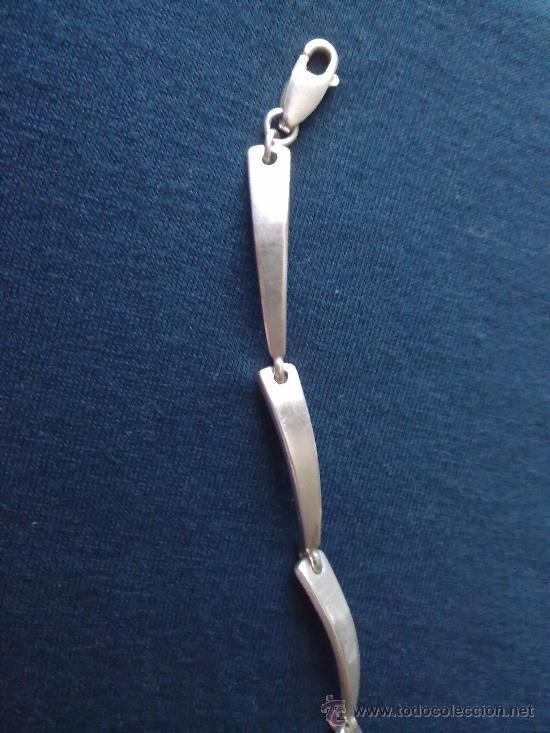 Joyeria: Pulsera de eslavones de plata de ley ( 925 ) - Foto 1
