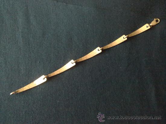 Joyeria: Pulsera de eslavones de plata de ley ( 925 ) - Foto 3