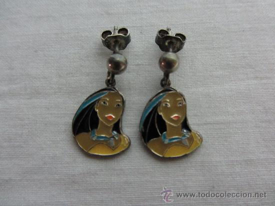 Joyeria: Preciosos pendientes Disney en plata de ley punzonada. - Foto 1