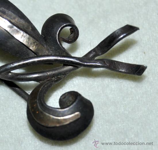 Joyeria: BROCHE DE PLATA, PLATA DORADA Y CORAL - Foto 3