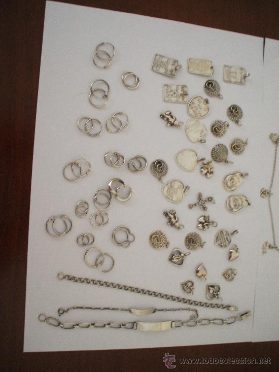 Joyeria: Increible lote de piezas en plata de ley - Foto 1