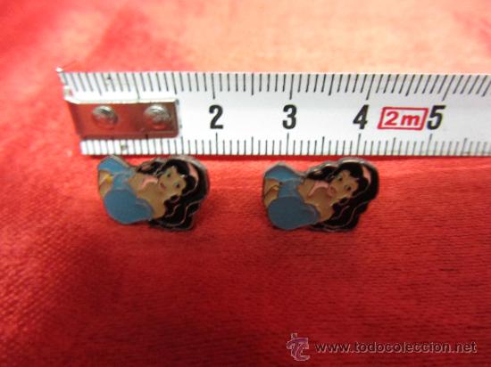 Joyeria: Preciosos pendientes Disney en plata de ley punzonada. - Foto 1