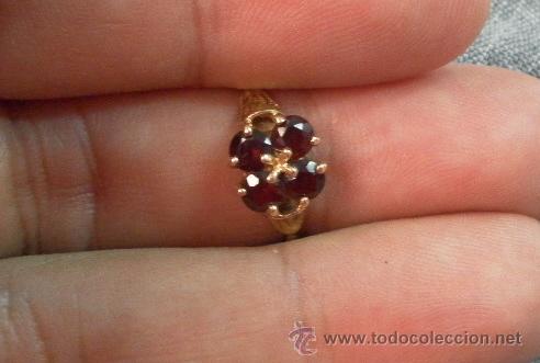 Joyeria: Antiguo anillo. Oro de 18 k. Con estuche original - Foto 4