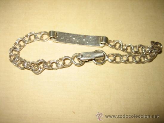 Joyeria: ESCLAVA DE PLATA GRABADA MONSE - Foto 2