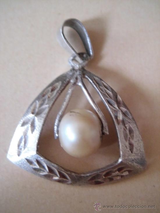 Joyeria: COLGANTE DE PLATA  CON PERLA LEER DESCRIPCION - Foto 1