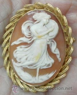 Joyeria: Camafeo antiguo. Oro 18 K. - Foto 3
